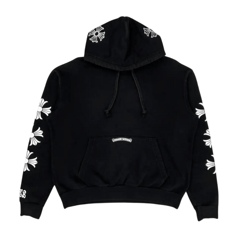 Chrome Hearts x Drake Certified Lover Boy Hoodie Black Miami Exclusive - front