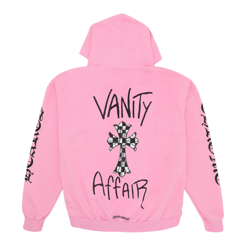 Chrome Hearts Matty Boy Vanity Affair Hoodie Pink - back