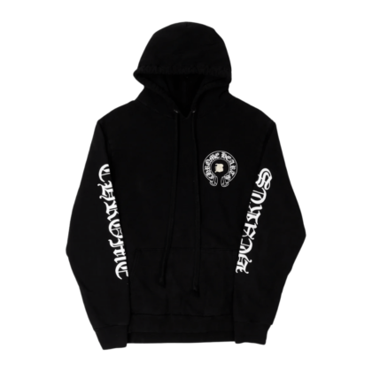 Chrome Hearts Bella Hadid B Patch Hoodie Black - front