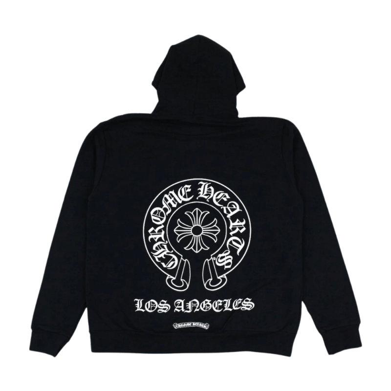 Chrome Hearts Los Angeles Exclusive Hoodie Black - back