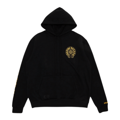 Chrome Hearts Online Exclusive Hoodie Black - front