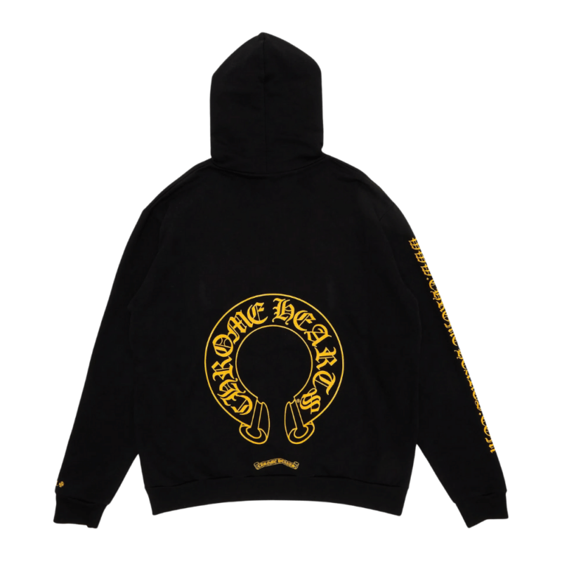 Chrome Hearts Online Exclusive Hoodie Black - back