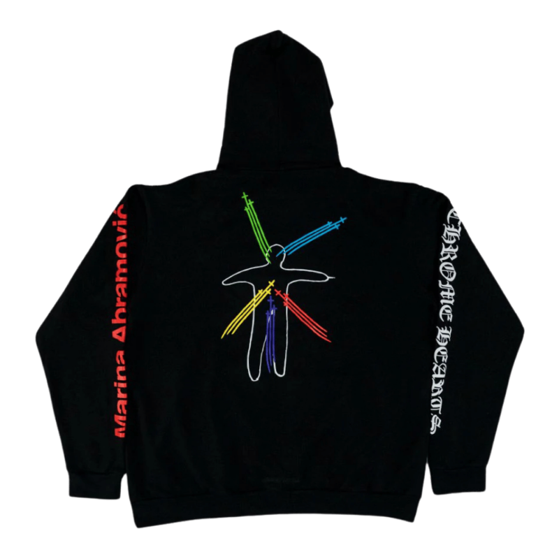 Chrome Hearts x Marina Abramovic Hoodie Black - back