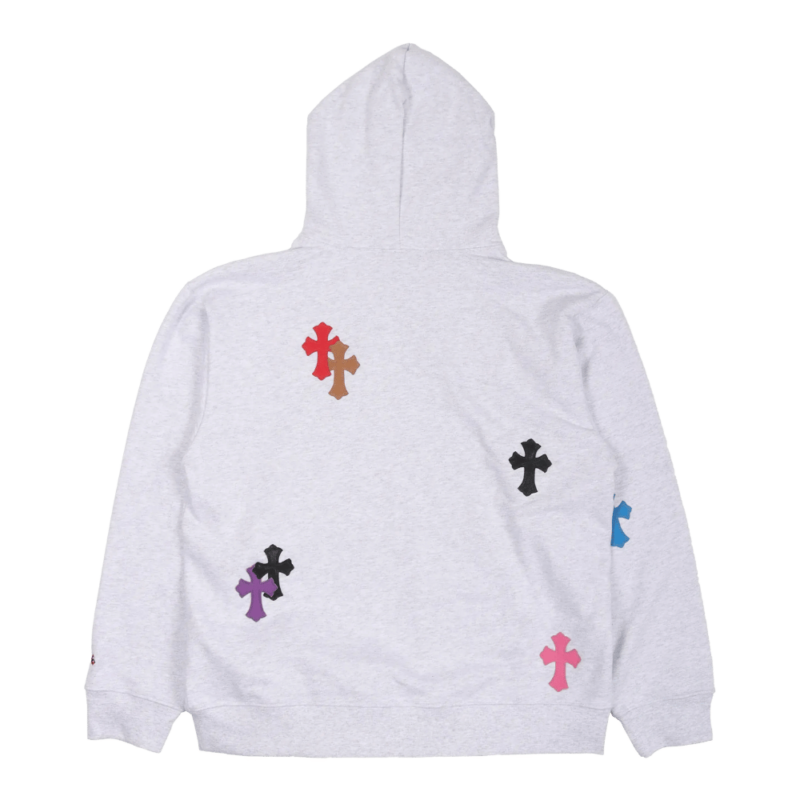 Chrome Hearts x Matty Boy Cross Patch Hoodie White - back