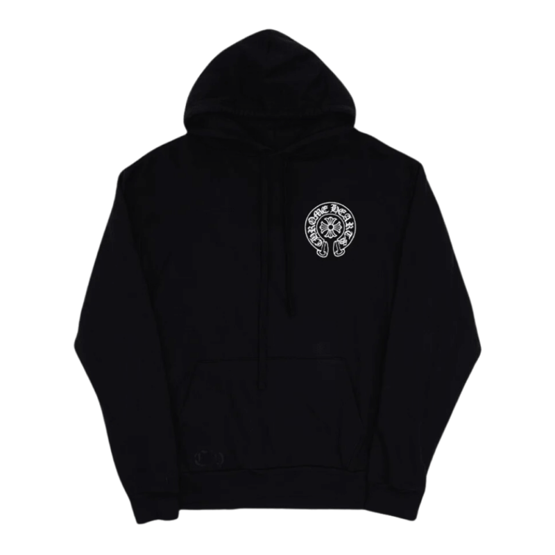 Chrome Hearts London Exclusive Horseshoe Hoodie Black - front