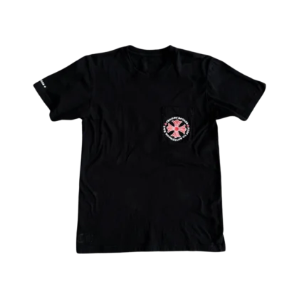 Chrome Hearts Made In Hollywood Plus Cross T-shirt Black - front