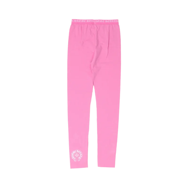 CH Pink Horseshoe Logo Legging - back