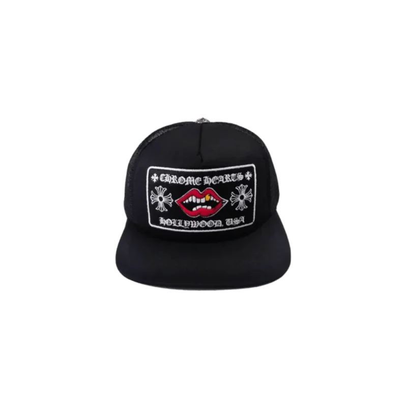 CH Chomper Hollywood Trucker Hat Black - front