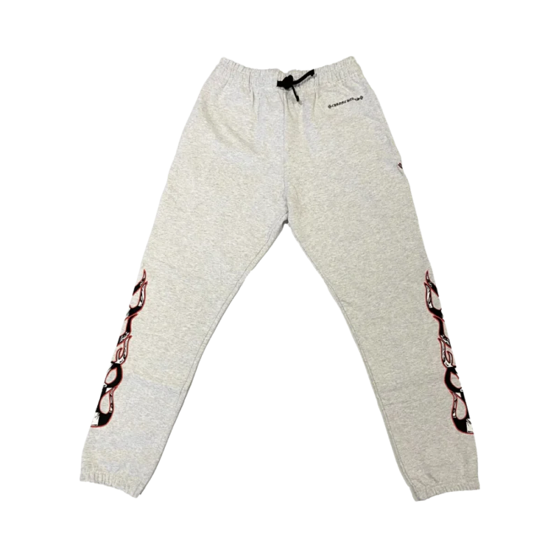 Chrome Hearts Matty Boy Brain Sweatpants Heather Gray - front