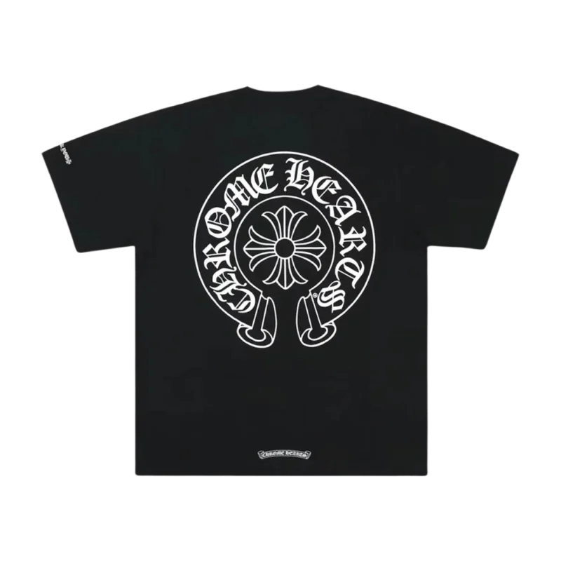 Chrome Hearts Horseshoe Logo Pocket T-Shirt Black - back