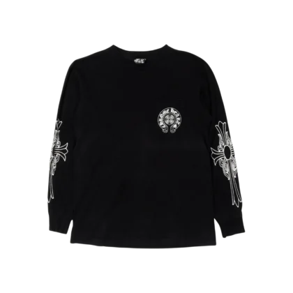 Chrome Hearts New York Horseshoe Logo T-Shirt Black - front