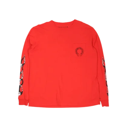 Chrome Hearts Matty Boy Chomper T-Shirt Red - front